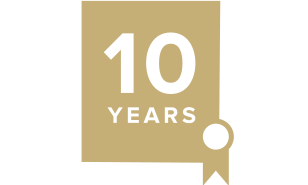 10 years of experience