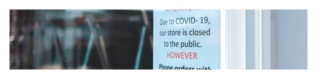 Transmission of COVID-19 is increased in large, public gatherings. Due to this, many stores close and offer curb-side pickup only.