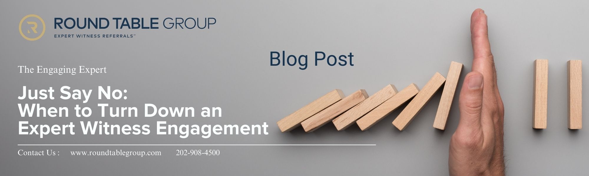 Just Say No: When to Turn Down an Expert Witness Engagement | Round ...