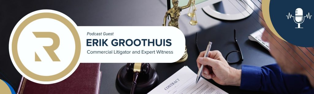 Lawyer reviewing contract