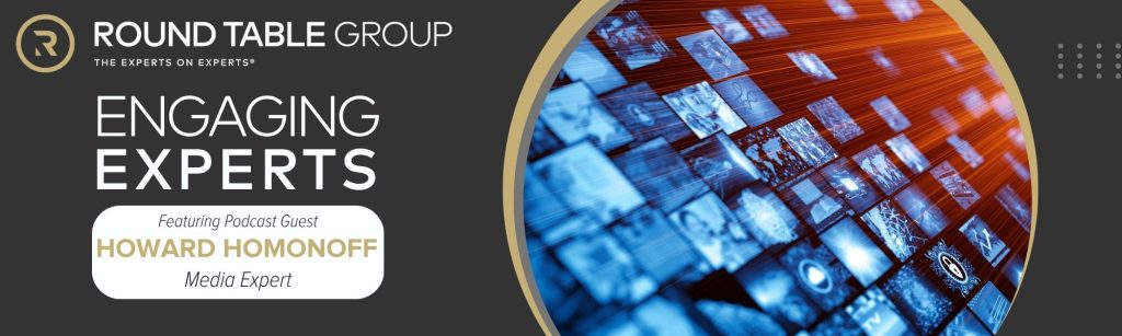 Media concept with multiple televisions playing at same time