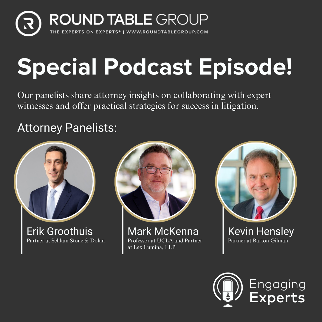 Engaging with Panel Attorneys, Erik Groothuis, Mark McKenna and Kevin Hensley